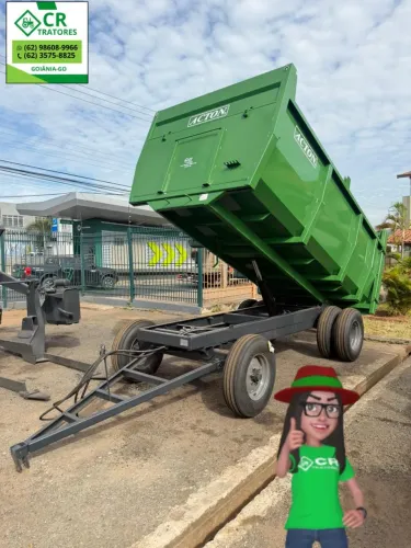 Carreta agrícola basculante 7TN