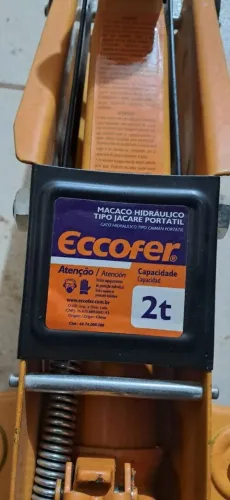 Macaco hidráulico tipo jacaré portátil 2 toneladas
