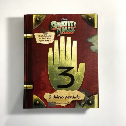 LIVRO DIÁRIO PERDIDO 3 - GRAVITY FALLS