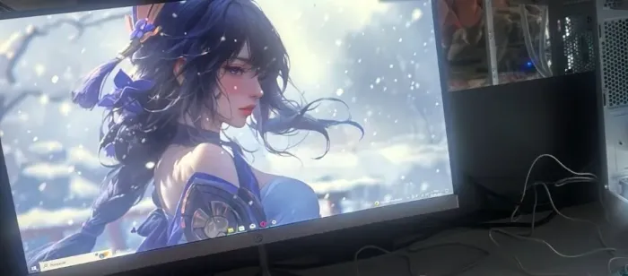 Monitor Led 23.8 Borda Infinita Curvo Full Hd Branco Wide