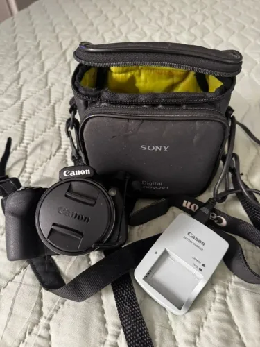 Câmera Canon PowerShot SX530 HS - Super Zoom 50x + Acessórios