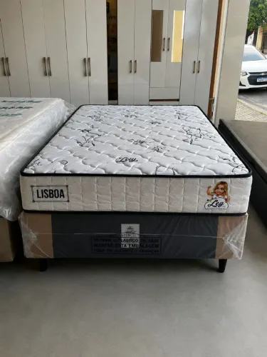 Cama box casal