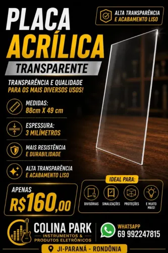 Placa Acrílica