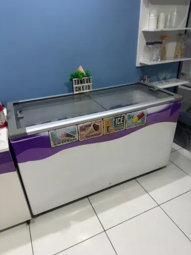 Freezer Fricon 400l semi novo funcionando