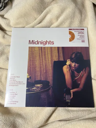 Disco de Vinil Taylor Swift - Midnights (Blood Moon Edition) - Importado 