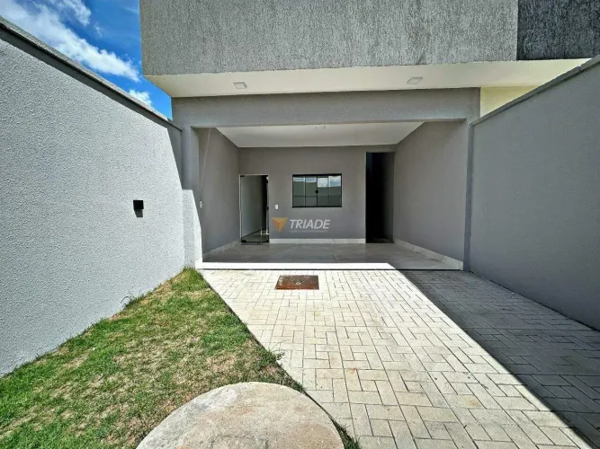 Casa 3 quartos, sendo 1 suíte - Recanto das Garças
