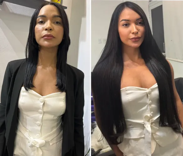 Mega Hair Liso Humano