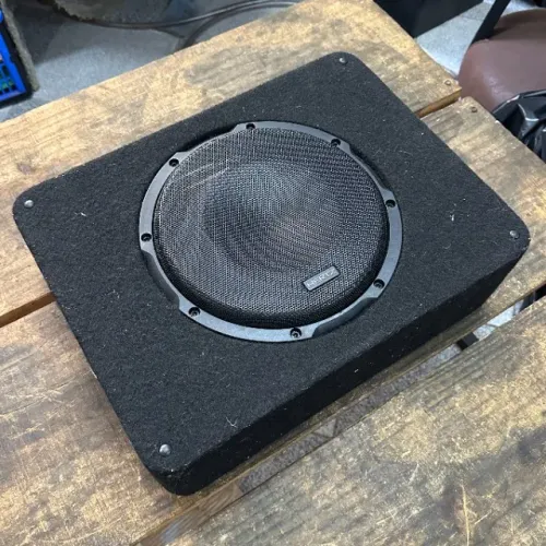 Caixa Sub Amplificada Cba 250 Ativa Slim 250rms 10pol Hertz Cor Preto