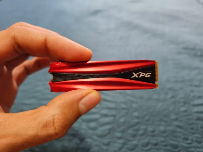 SSD NVMe M2 512Gb com dissipador da XPG