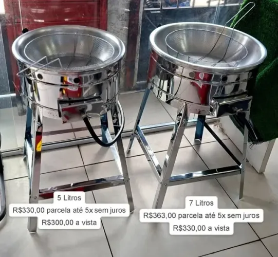 Promoção de fritadeiras a gás - Entrega gratis