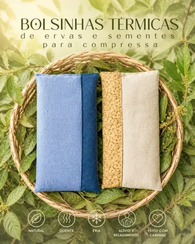 Bolsas Térmicas de Ervas e Sementes