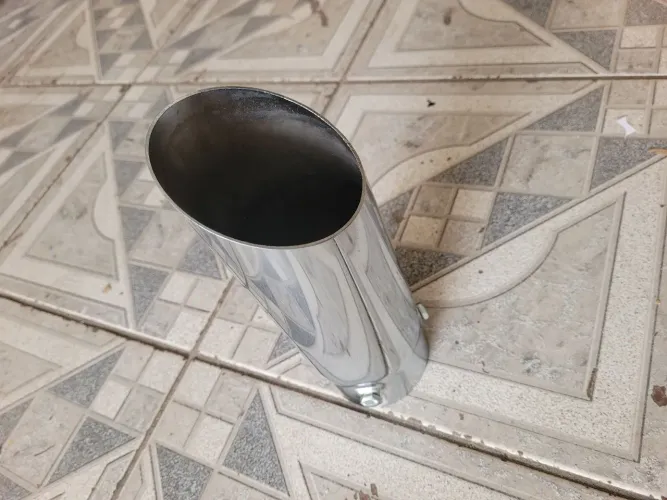 Ponteira escapamento inox