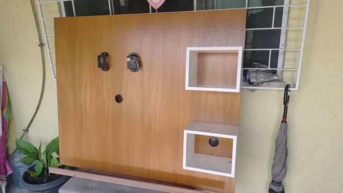 Painel para TV até 50" de madeira