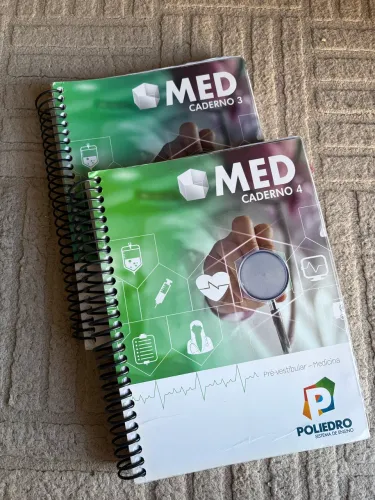 Apostilas Pré vestibular Poliedro Medicina - Cadernos 3 e 4