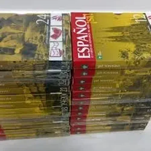 Curso completo "Español, Si" Editora Abril - Aprenda Espanhol em Casa - 24 DVDs