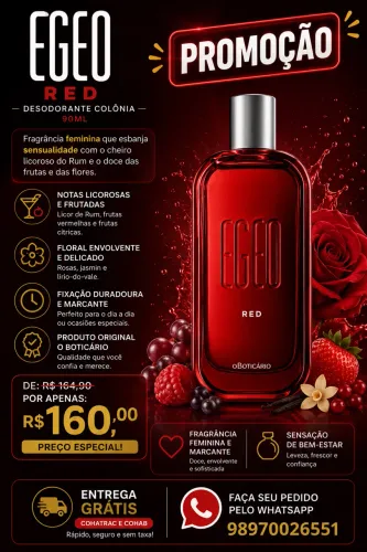Perfume Egeo Red