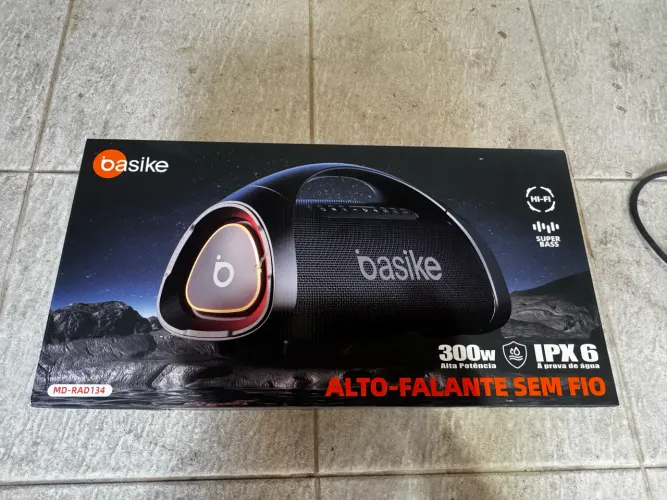 Basike Caixa De Som Bluetooth Portatil Ipx6 Prova D Água Tws RAD134