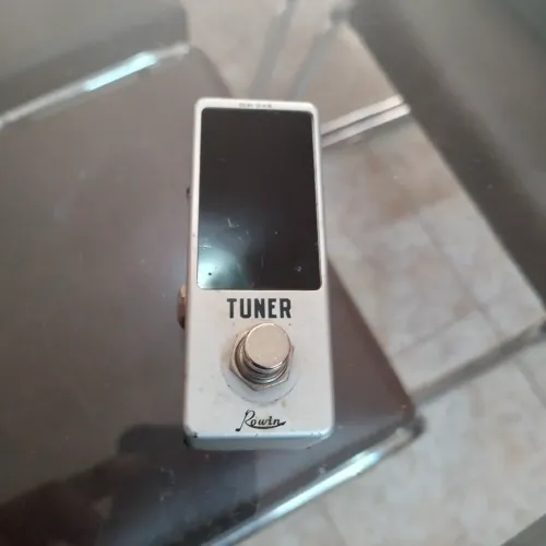 Pedal Guitarra Afinador Tuner Rowin