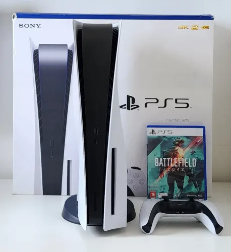 PS5 C/ LEITOR + BRINDE + GARANTIA. Temos Loja Física 