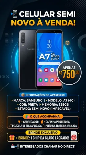 Celular seminovo