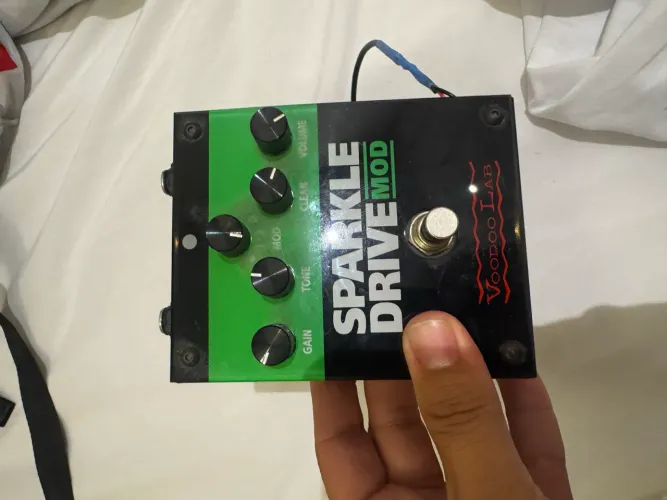 Pedal overdrive sparkle drive