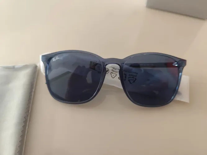 Óculos de sol Ray-ban original Azul