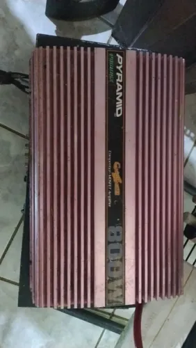 Módulo Pyramid PB-610GX 800W 4 Canais Bridgeável Som Automotivo