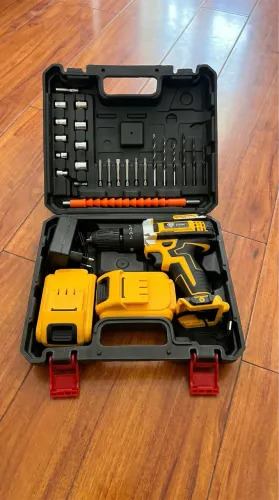 Parafusadeira furadeira 48v Com gancho Com 2 bateria