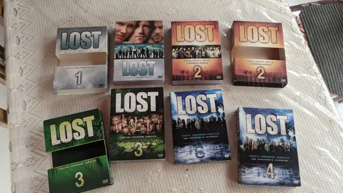 Coleção Box DVD Lost - 1ª à 4ª Temporada Completa - Edições Originais de Colecionador