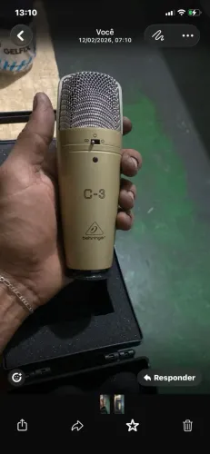 Microfone condensador C3