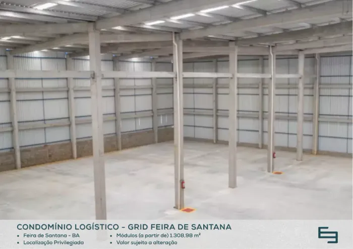 Galpão para alugar na cidade de Feira de Santana - BA