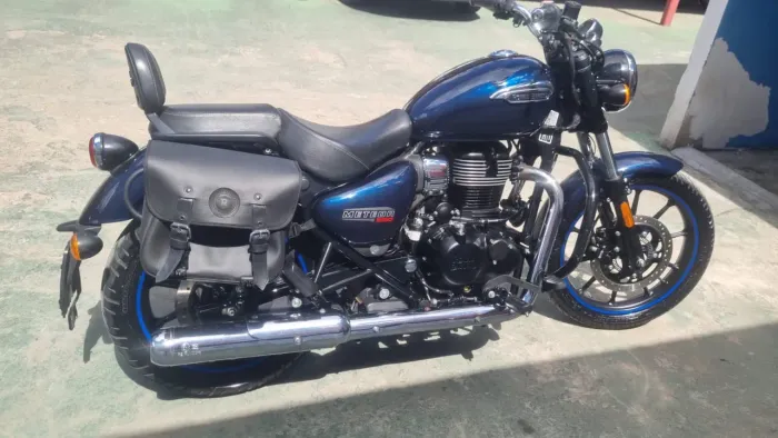 Moto Royal Enfield Meteor 350 Stellar Abs 2022/2023 Azul Extra