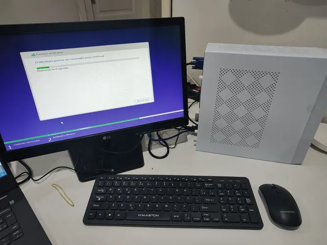 Pc Escritório Kit I3 4170 + 8gb Ddr3 + SSD 240gb - Troco em um PS4