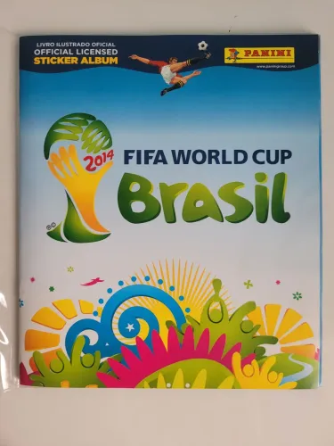 Álbum de figurinhas da Copa 2014 - incompleto