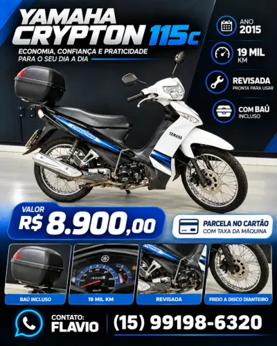 Yamaha Crypton 115 2015