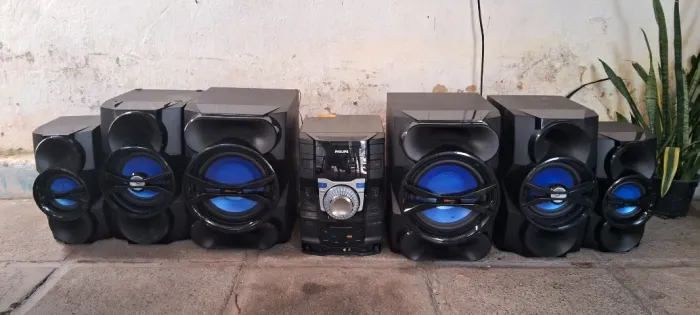 Mini System Philips FWM9000X - 6 Caixas Perfeitas (No Estado)