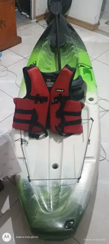 Vendo caiaque de pesca marca Hunter valor r$ 2300 reais