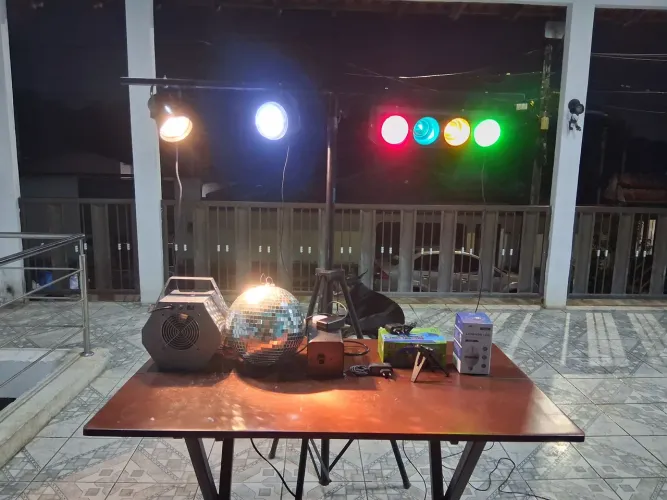 Jogo de Luz para Festas