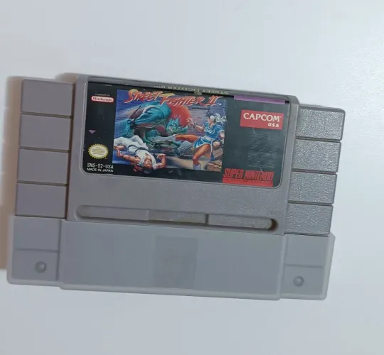 Jogo Street Figther 2 super Nintendo original 