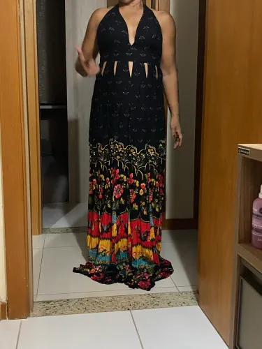 Vestido Farm tamanho G