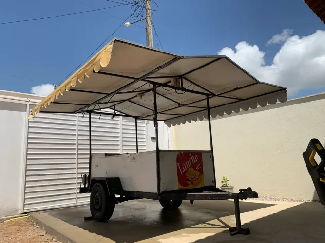 Carrinho de Lanche Completo
