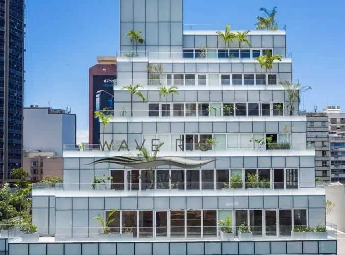 Sala Comercial para Locação em Rio de Janeiro, Leblon, 2 banheiros, 1 vaga