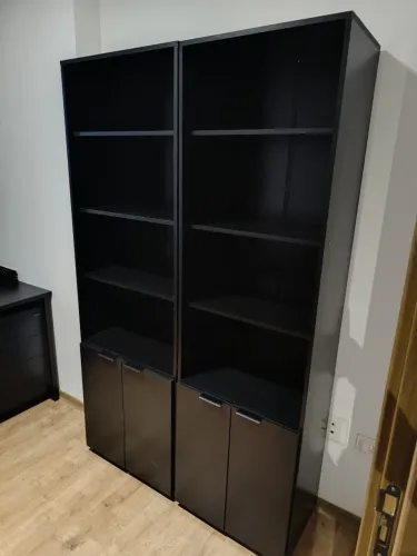 Livreiro 2 Portas Novo 1.20m x 34cm x 1.89m Altura - Pronta Entrega 