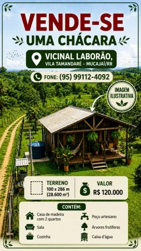 Chácara em Mucajai