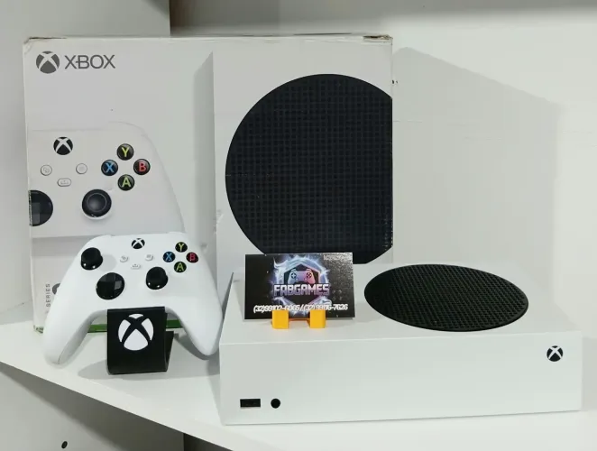 Xbox serie s 500GB. Garantia 3 meses aqui na LOJA FABGAMES. Preço promocional