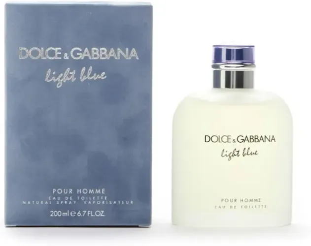 Perfume Dolce & Gabbana Light Blue Masculino EDT 200ml Original