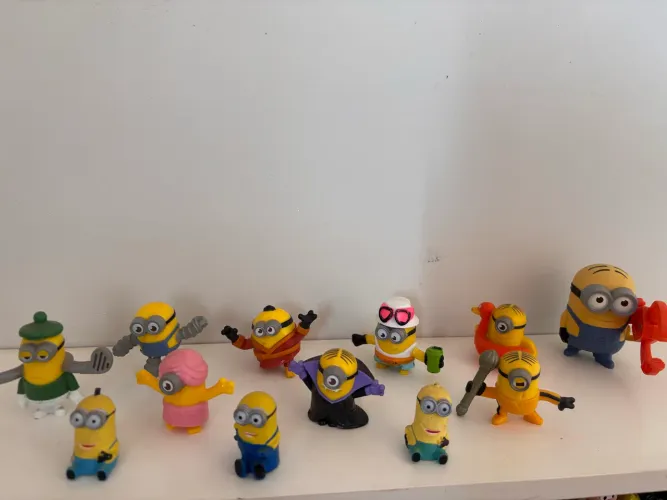 Coleção Minions 12pç
