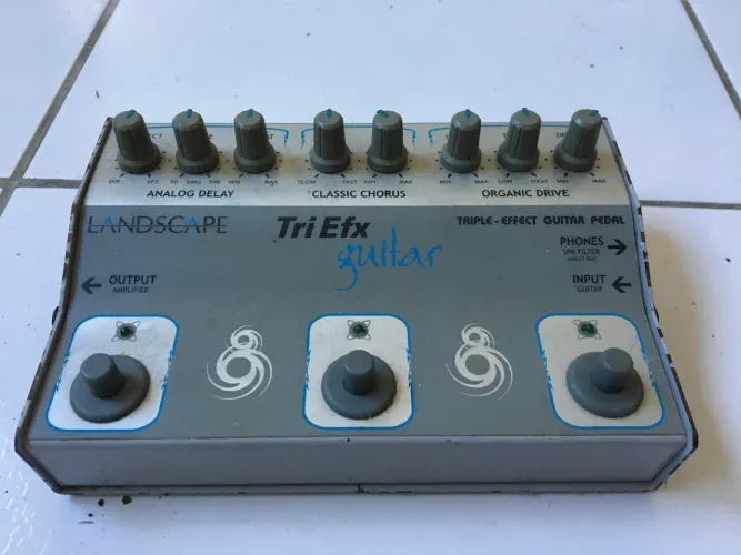 Pedal Landscape TriEfx Guitar
