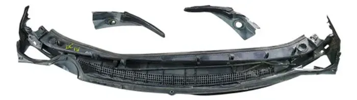 Churrasqueira Honda New Civic 2008 2009 2010 2011 Preto Fosco