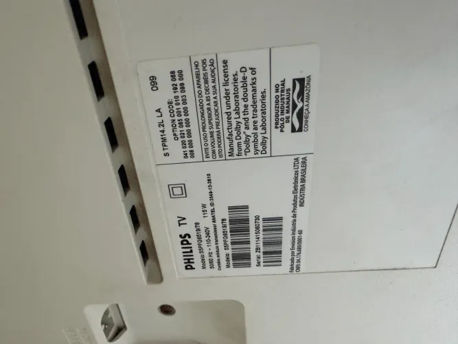 TV Philips 55 polegadas LED Full HD - Modelo 55PFG6519/78